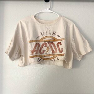 AC/DC Crop Top